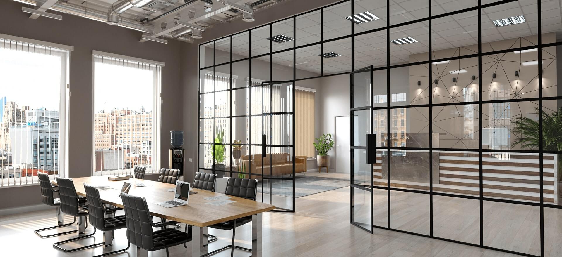 Office Glass Partitioning: Enhancing Workspace Aesthetics and Functionality